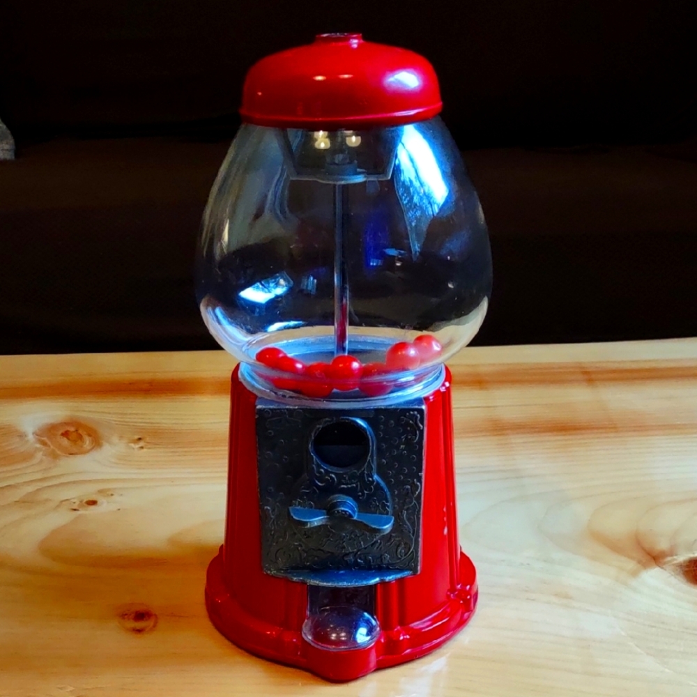 Vintage 1980's Carousel Gumball Machine
